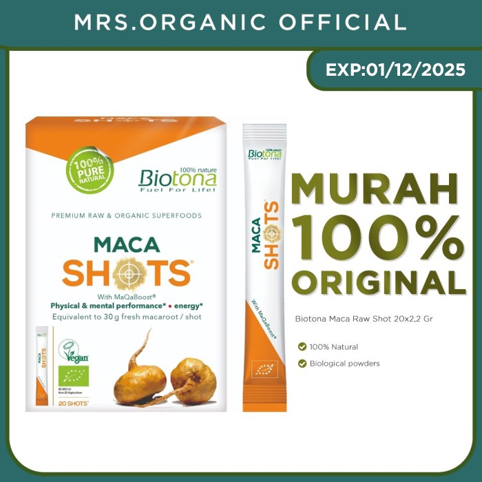 

Biotona Maca Raw Shot 20x2,2 Gr