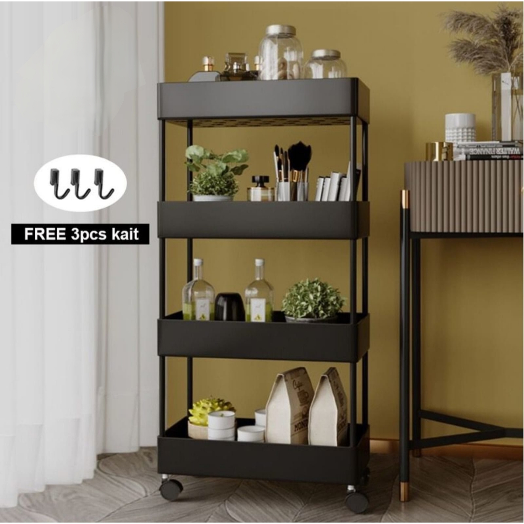 Rak 4 Susun Serbaguna Bentuk Kotak