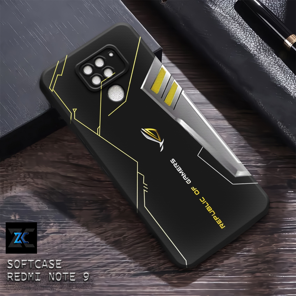 (TB49) Sofcase Lentur Bahan Karet REDMI NOTE 9 | Kesing Keren Lucu Aesthetic | Case Premium Rog