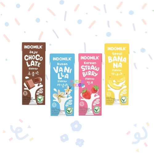 

INDOMILK SUSU UHT KOREAN ALL VARIAN SENSASI ALA KOREA 180ML