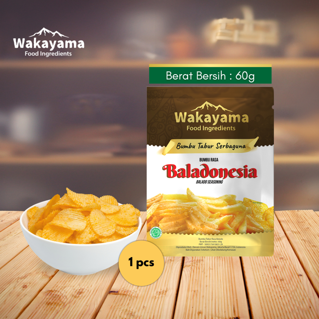 

Wakayama Bumbu Tabur Baladonesia - 60g