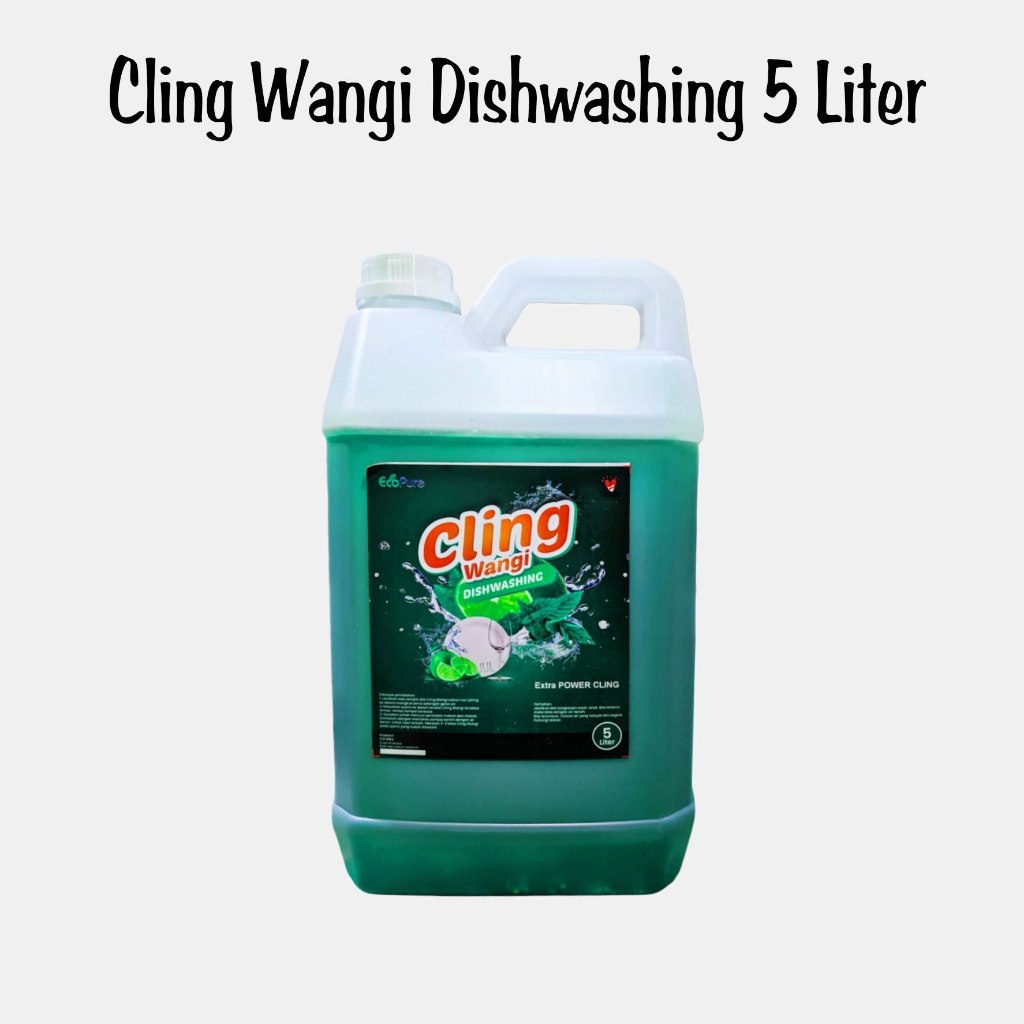 CLINGWANGI Sabun Cuci Piring 5 Liter - Sabun Piring 5 Liter