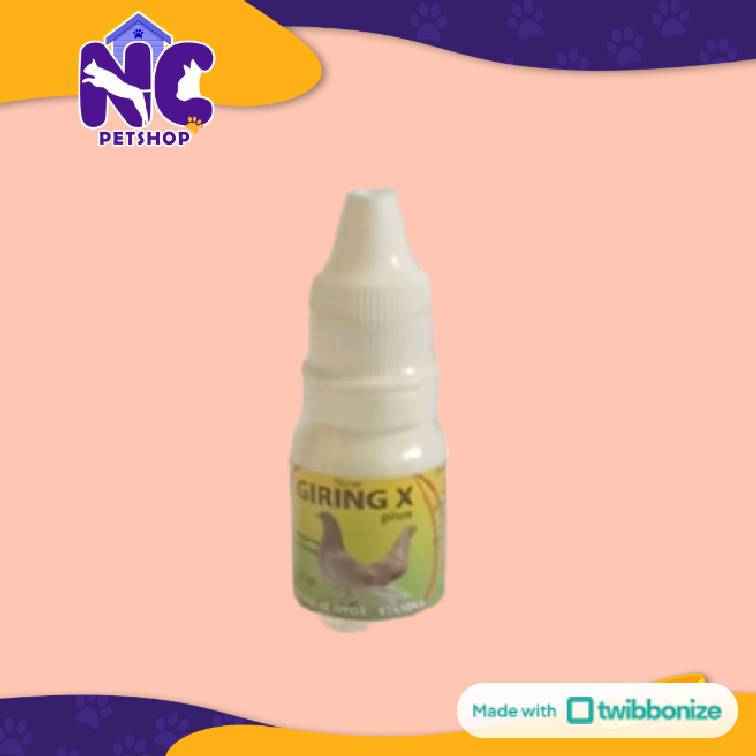 GIRING-X DROP - Obat untuk membuat GIRING KERAS dengan cepat, menambah stamina &nafas burung merpati