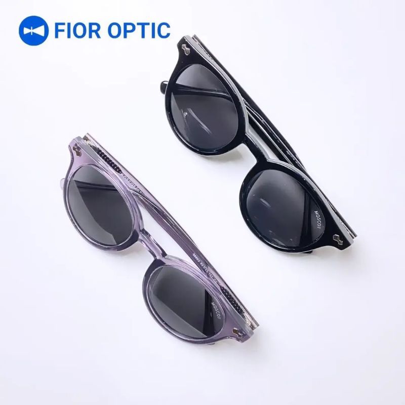 Fior Optic - Sunglasses Kacamata Hitam 58869  Laki-laki Perempuan (Bisa ganti Lensa Anti Radiasi / A
