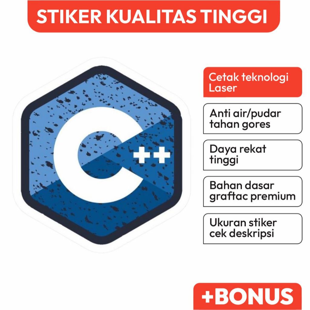 

Sticker Logo C++ Progamming