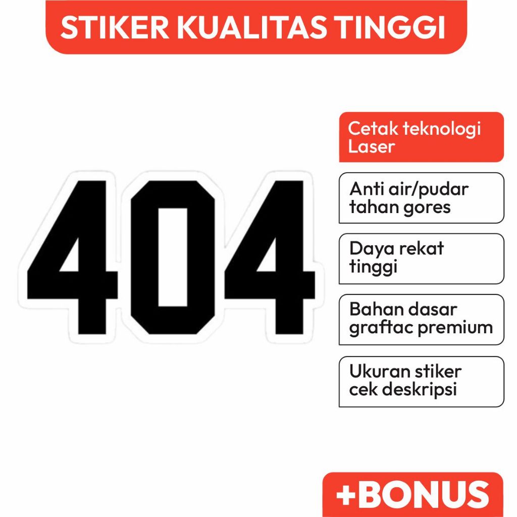 

Sticker 404 Eror