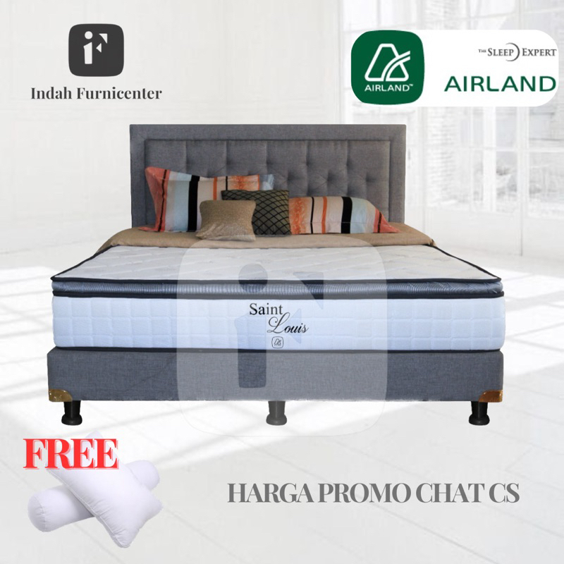kasur springbed airland saint louis latex spring bed 90x200 120x200 160x200 180x200 matrass kasur la