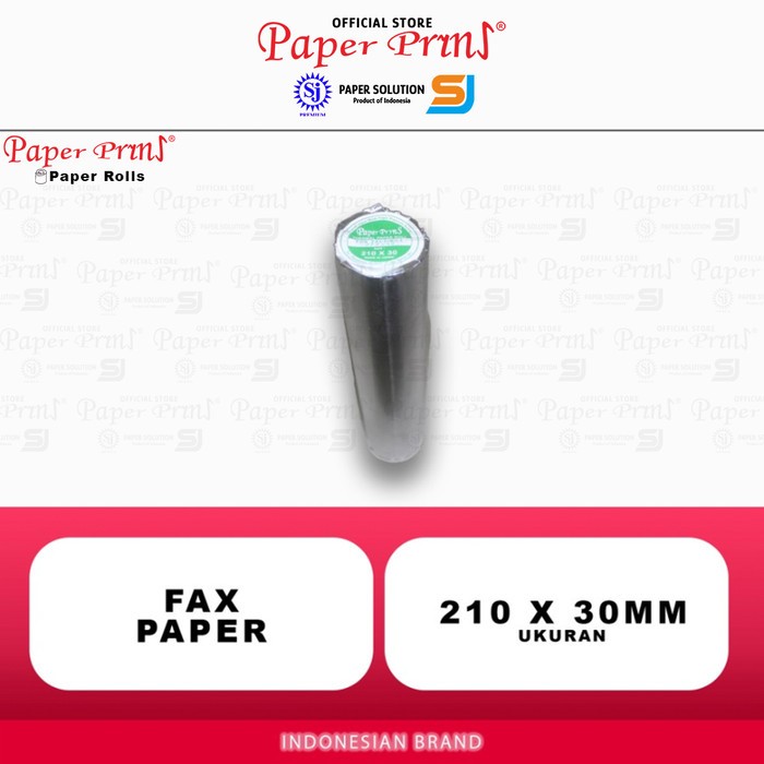 

Kertas Fax Paper Pryns thermal Roll 210 mm x 30