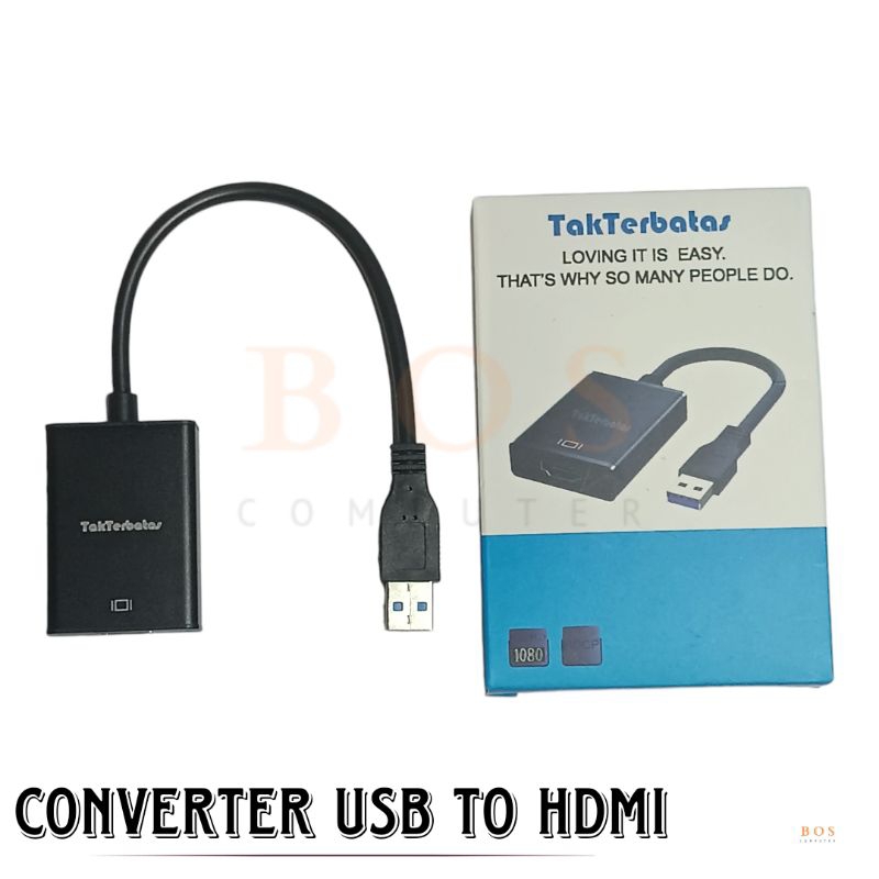 CONVERTER USB TO HDMI 3.0 / USB 3.0 TO HDMI
