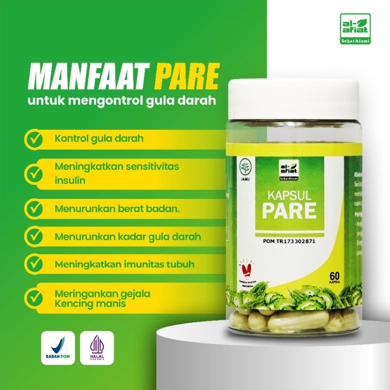

KAPSUL PARE Al Afiat OBAT HERBAL DIABETES