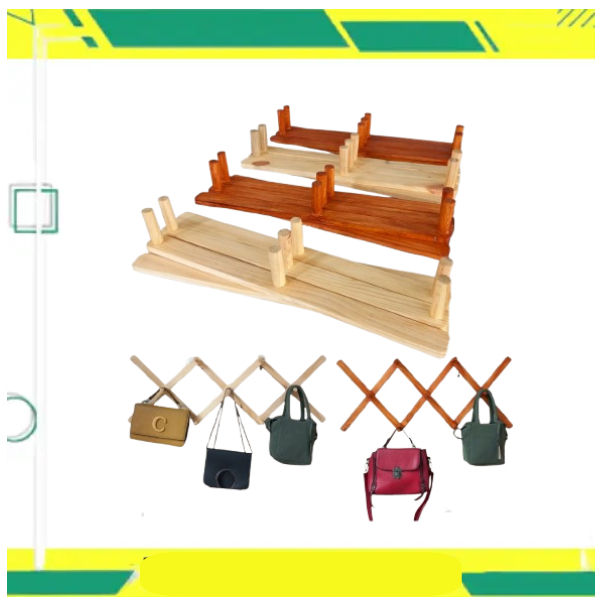 Kapstok Kayu Lipat/gantungan baju kayu lipat/gantungan lipat/gantugan Celana