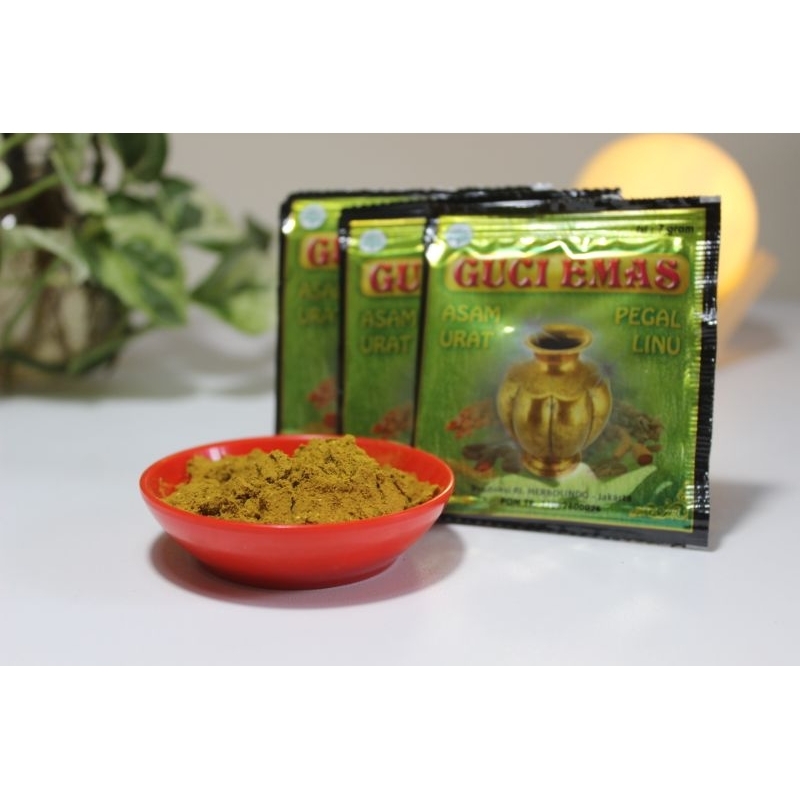 

guci mas serbuk jamu