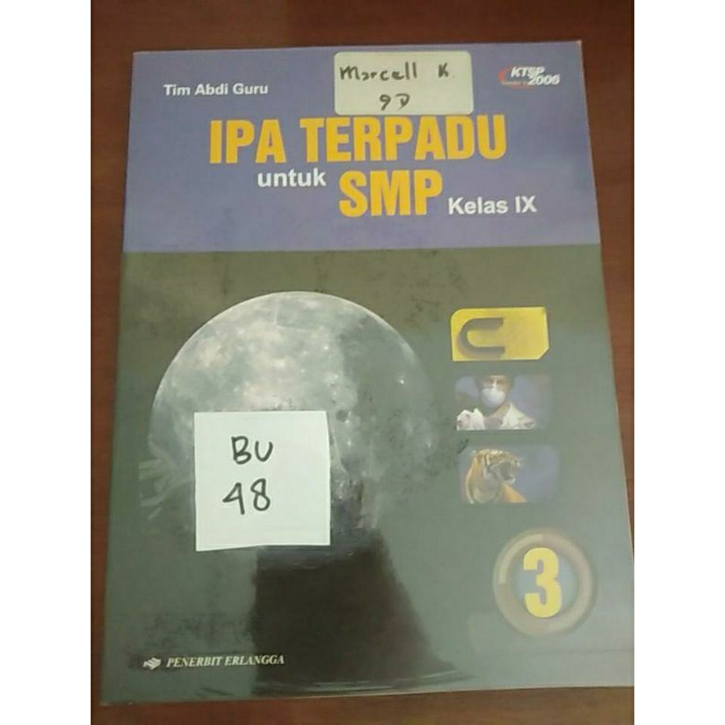 

IPA TERPADU UNTUK SMP KELAS IX(BU48)