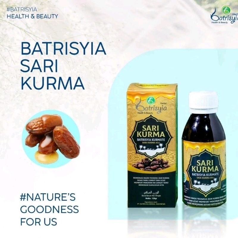 

Batrisyia Sari Kurma & Madu Teweul (Batrisyia Kurmate) 120gr