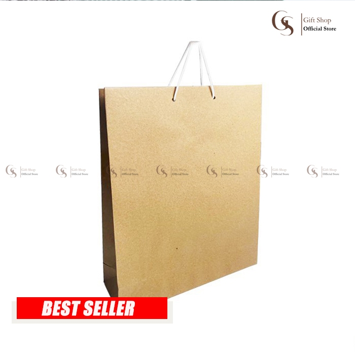 

Paper Bag Polos Tambahan Bungkus Kado Kantong Belanja