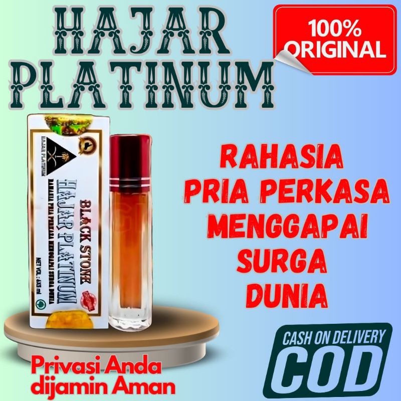Hajar Platinum 100% Asli | Obat Kuat Pria Tahan Lama | Minyak Oles Pria Tanpa Kebas | Hajar Jahanam 
