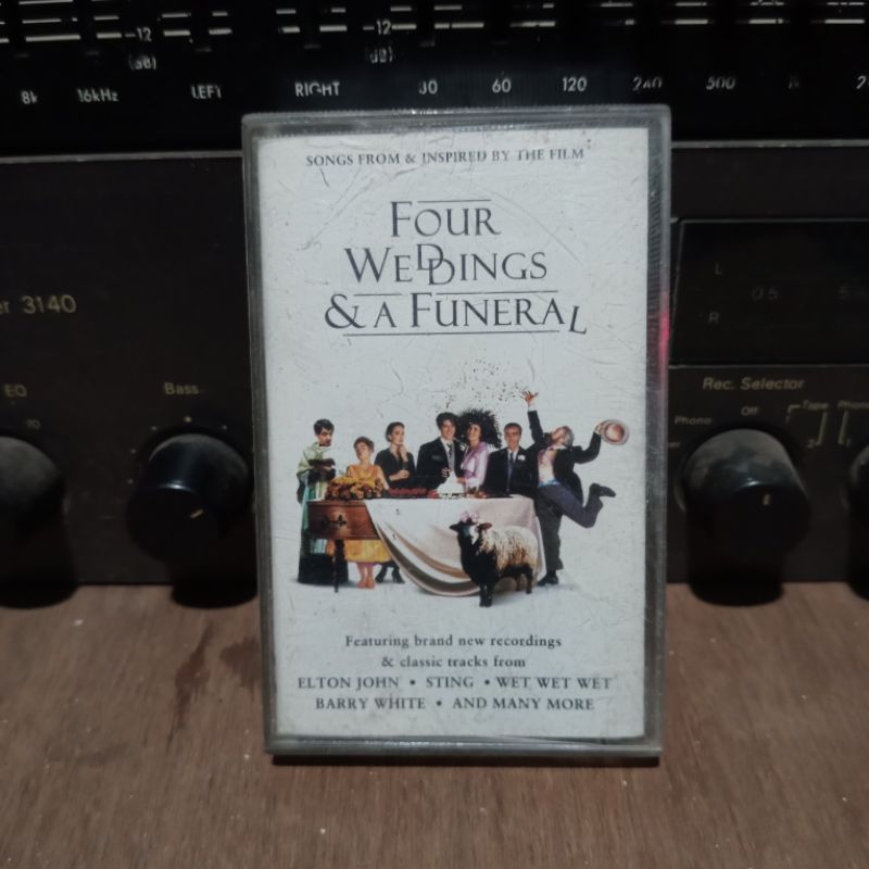 Kaset Original Various Artist - OST Four Weddings & A Funreal