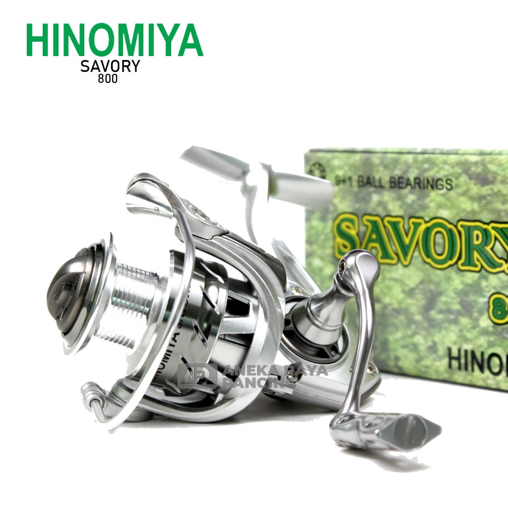 REEL HINOMIYA SAVORY 800-1000 | Ril Ultralight | Ril Kali Kuat | Ril Kecil Kuat Berkualitas | Ril Sp