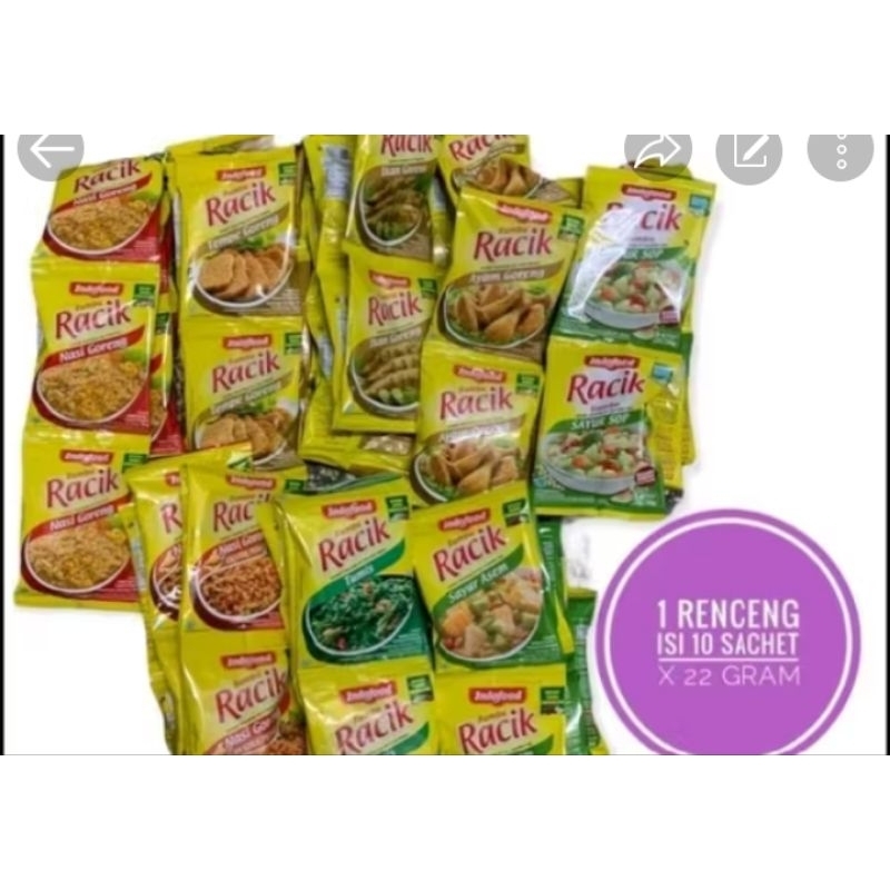 

Indofood bumbu racik sayur lodeh isi 1 dus isi 12 renceng