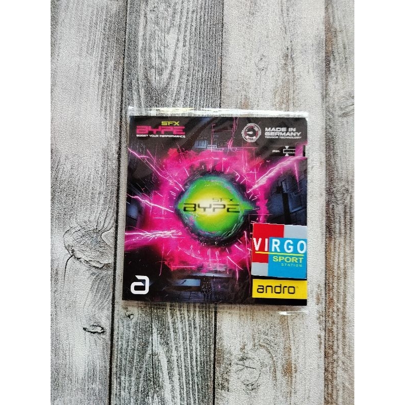 Andro BYPE SFX soft sponge Germany karet bat bet pingpong 100%Original