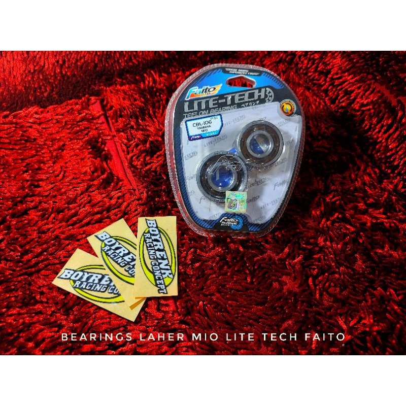 BEARINGS LAHER LAKER KRUK AS ASKRUK MIO SPORTY MIO SMILE MIO KARBU - BOYRENK RACING CONCEPT