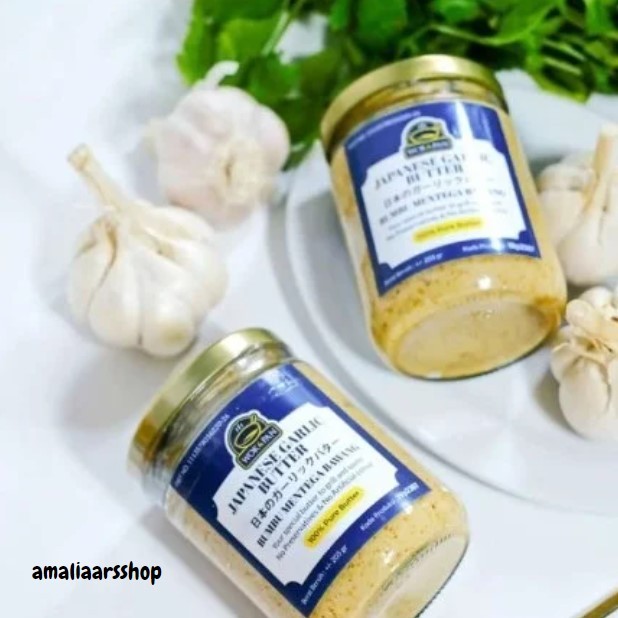 

Japanese Garlic Butter untuk memasak,menumis dan memanggang,Dibuat hanya dengan bahan yang berkualitas tinggi