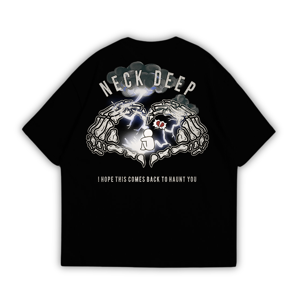 NECKDEEP - I hope comes back to you Oversized t-shirt | waycomemerch