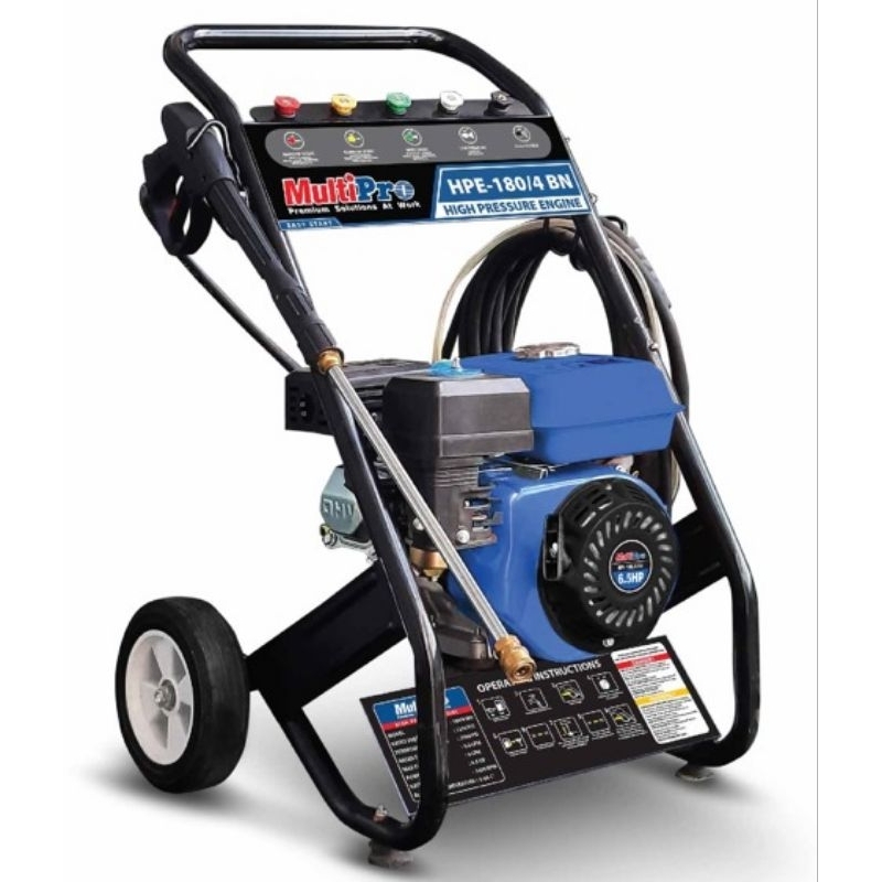 Mesin cuci stim bensin MULTIPRO HPE-180/4 BN Jet cleaner HPE180 High pressure washer cuci mobil moto