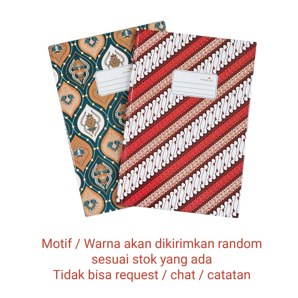 

Buku HardCover PAPERLINE 100F Folio 100 lbr