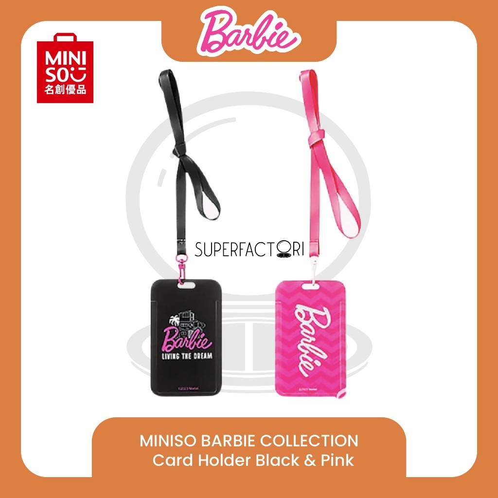 

(READY & ORI Miniso X Barbie From China) BARBIE Card Holder