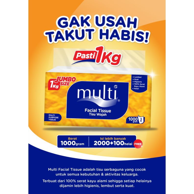 Tisu multi 1000gr