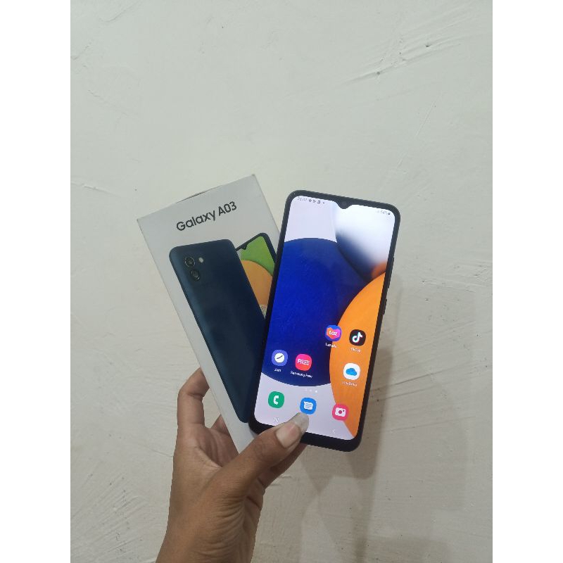 SAMSUNG A03 4/64 FULSET SECOND LIKE NEW