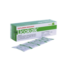 LICOCALK 500 MG VITAMIN TULANG ISI 10 TABLET