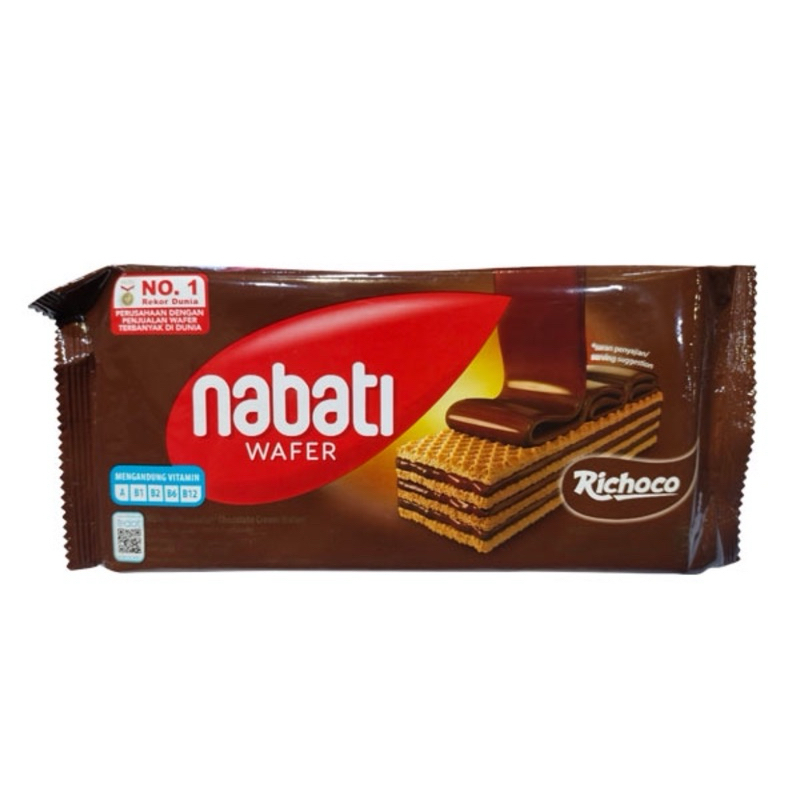 

Nabati Wafer 122 gram cokelat Richeese keju korean goguma