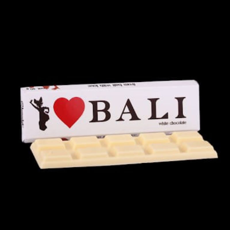 

Chocodot I Love Bali bar white chocolate. 40Gr