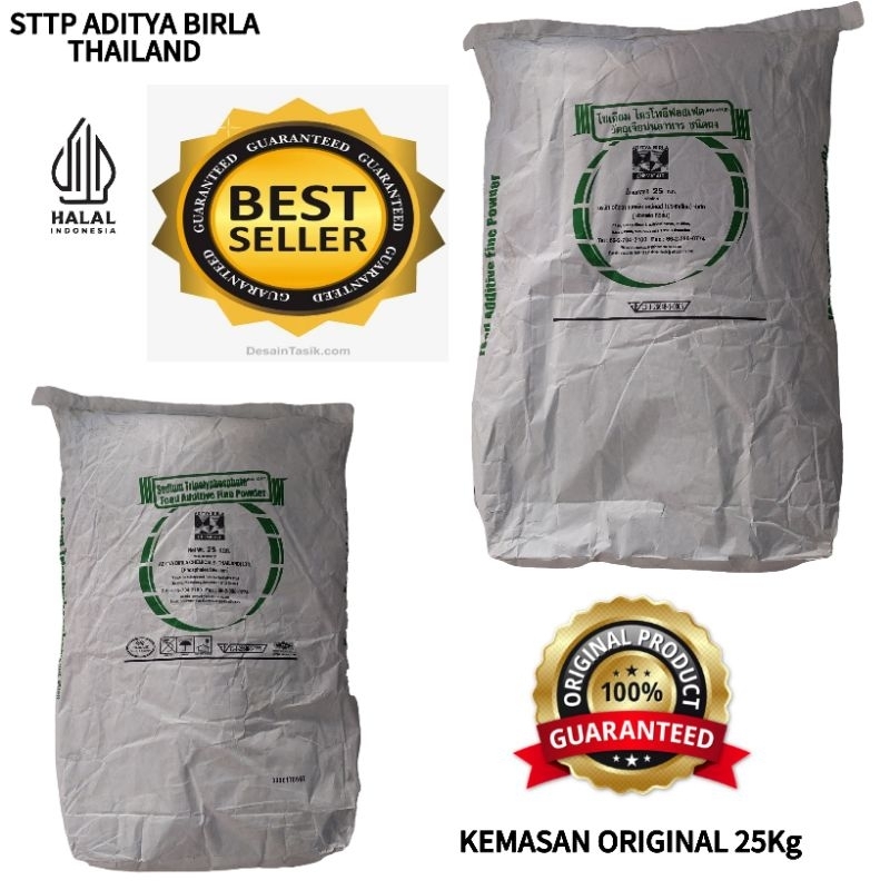 

STTP Aditya Birla Chemicals ( Thailand ) 25kg Pengenyal campuran makanan/bakso/mie/dll