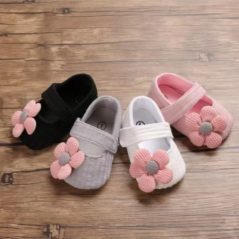 Sepatu Bayi Prewalker Perempuan Umur 0 12 Bulan Murah Baby Shoes Unisex Terbaru  Digendong Belajar J