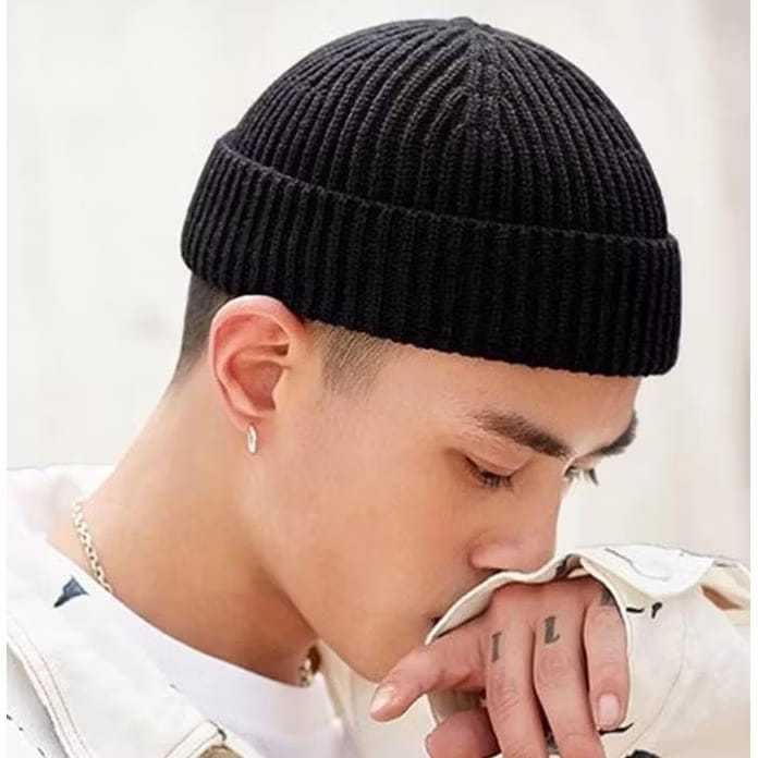 Topi Beanie Hat Dewasa Kupluk Rajut Penghangat Kepala
