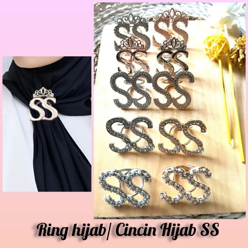 bros shella saukia , ring hijab shella saukia , cincin hijab SS , ring Hijab SS , ring hijab grosir 