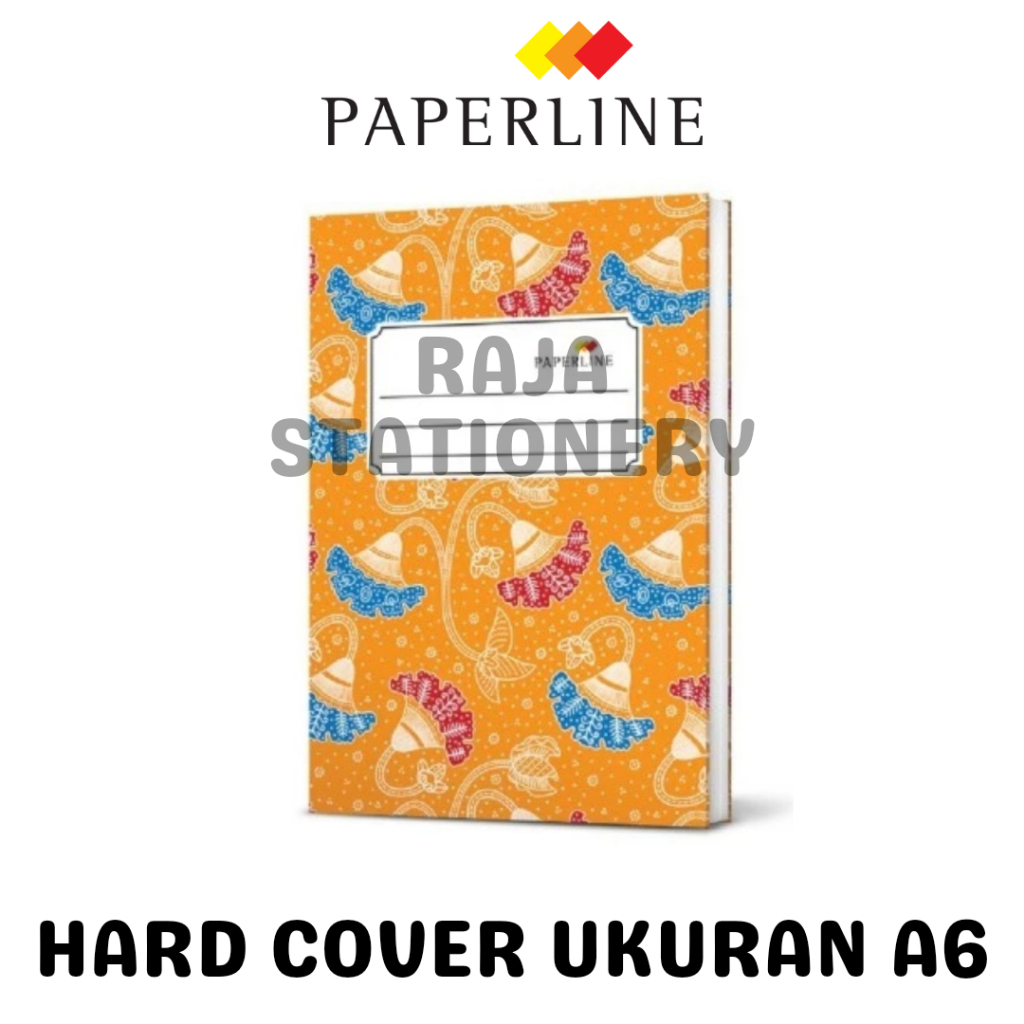 

Paperline Buku Tulis HARD COVER A6 50 100 200 Lembar Garis Kantor Catatan Bergaris