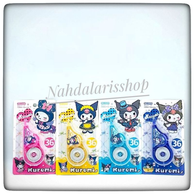 

Correction Tape / Tip-Ex Kertas Anak Disney my melodi kuromi 2 36 m