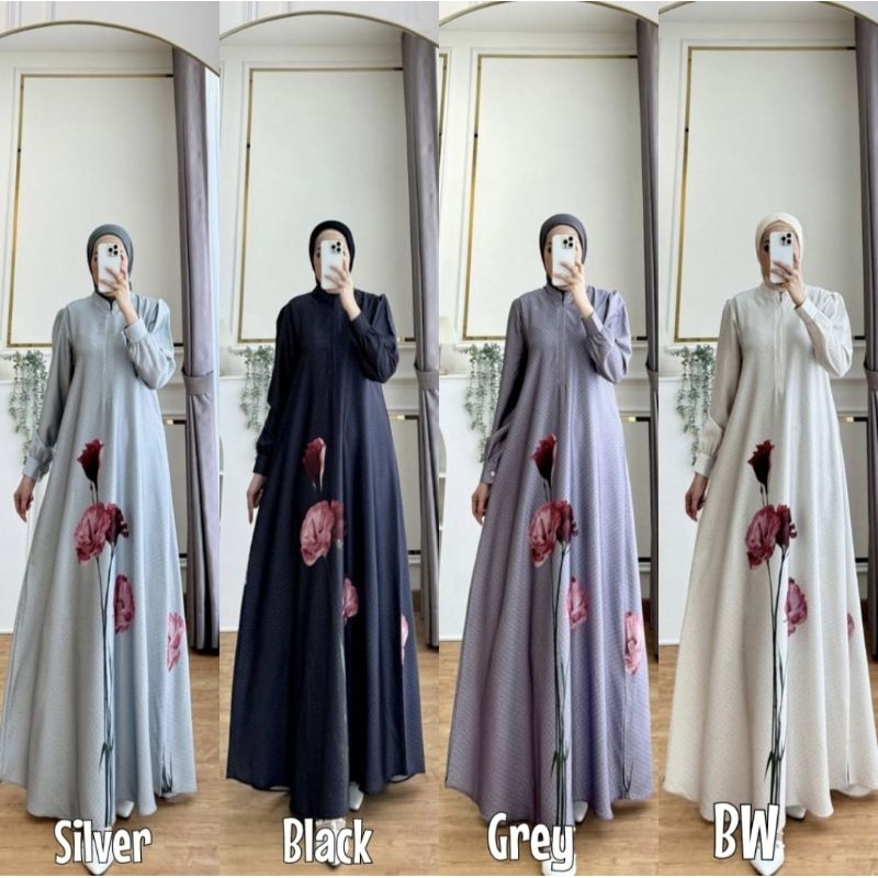 GAMIS MALENA SILK DRESS ORIGINAL GLAMZ