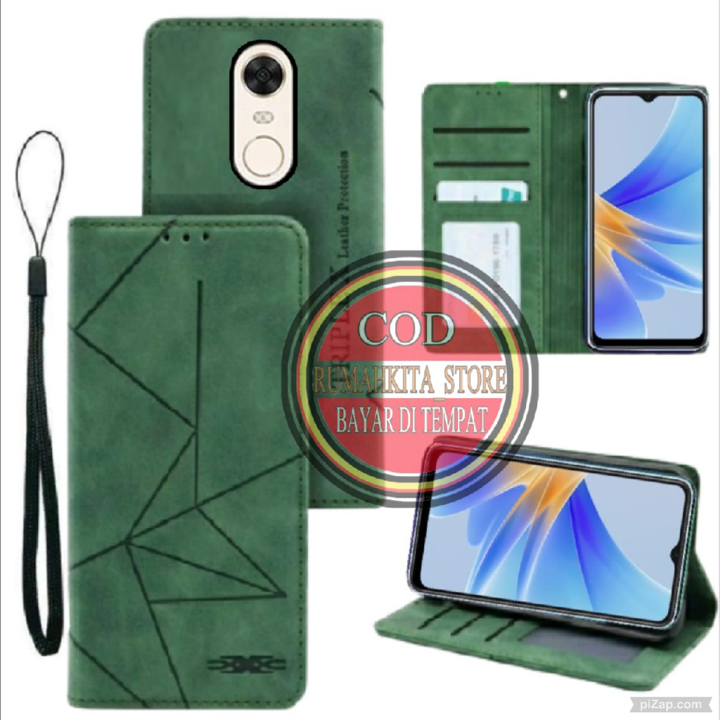 CASE HP XIAOMI REDMI  NOTE 4/REDMI NOTE 4X MOTIF MAXNET CASE KULIT CASING DOMPET-FLIP -SARUNG HP