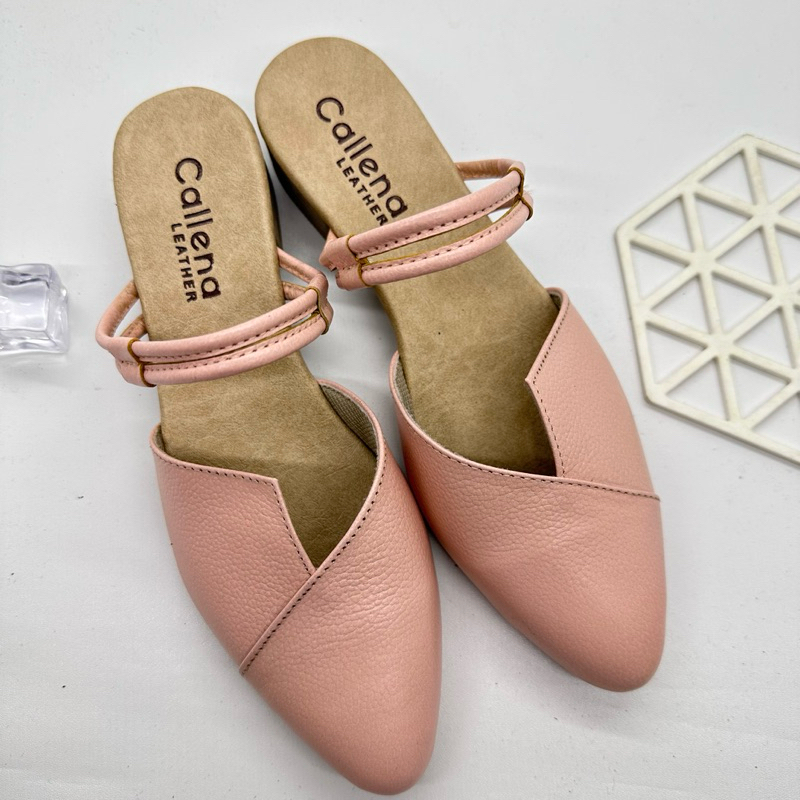 New Sandal Kulit Wanita / Sandal Tutong Wanita Asli Garut Sukaregang