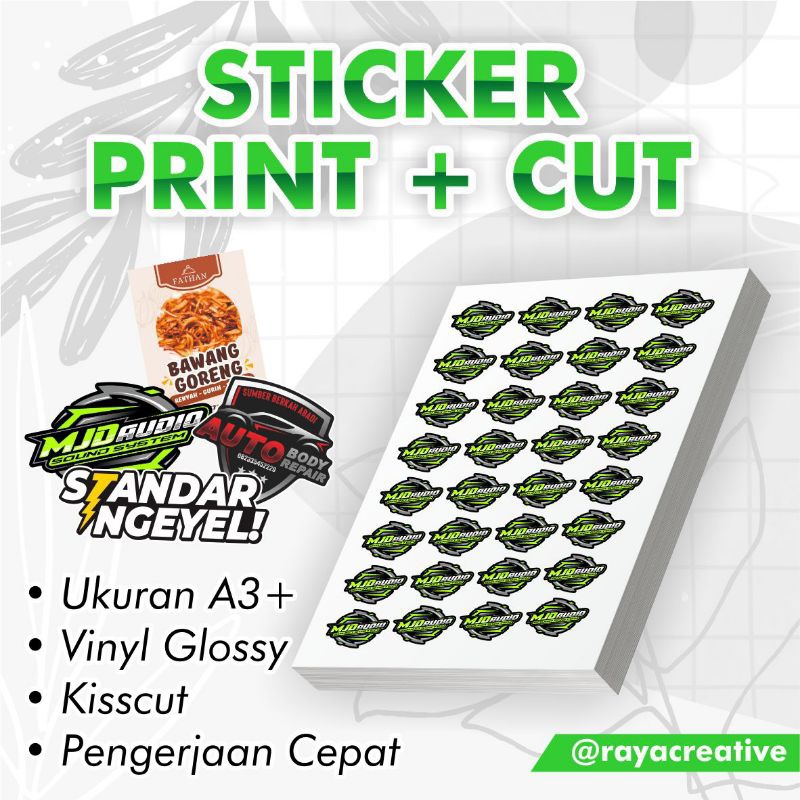 

Sticker Vinyl Glossy | Vinyl Transparant | Vinyl Hologram | Cutting
