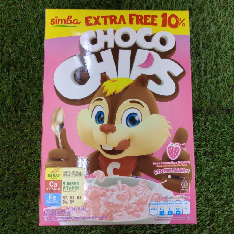 

Simba Chocochips Strowberry 330gr