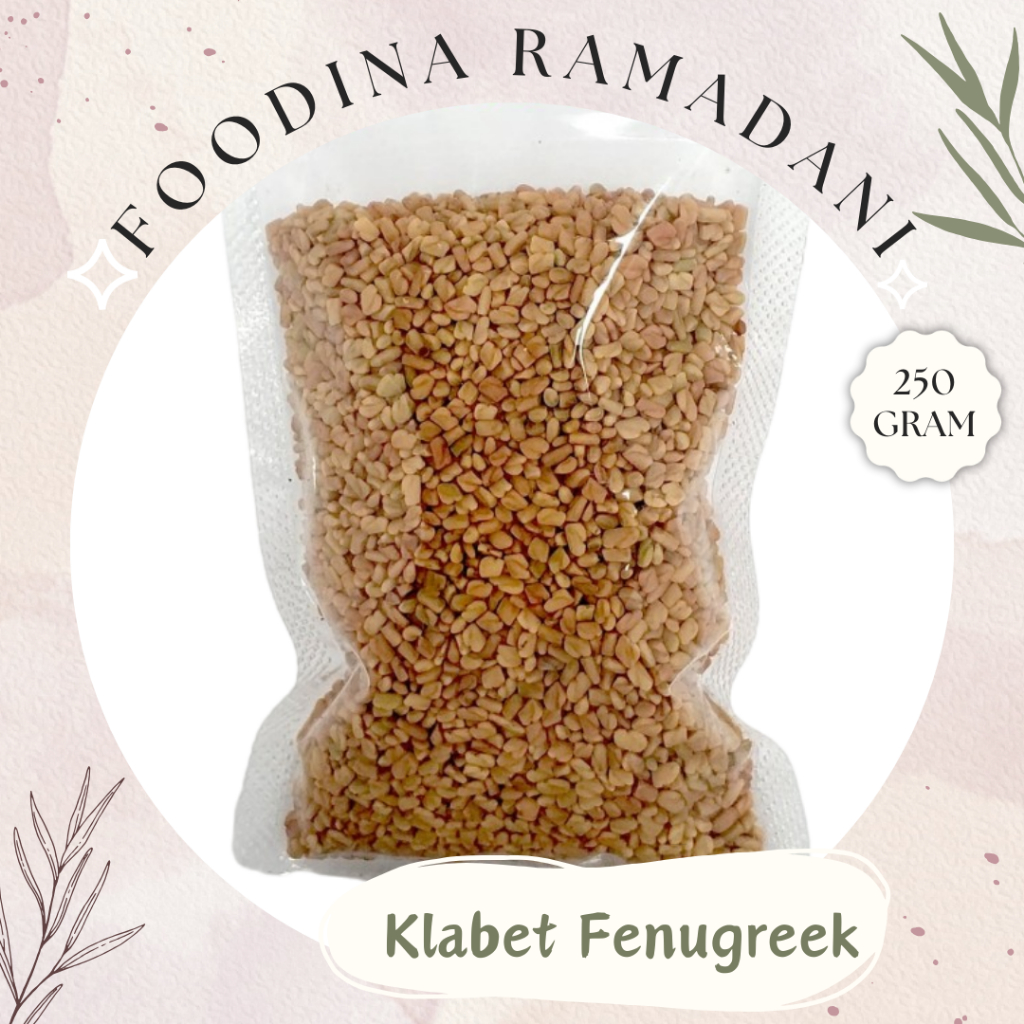 

KLABET Kelabat Fenugreek - Methi Seed [ 250gr ] Harga Per BKS