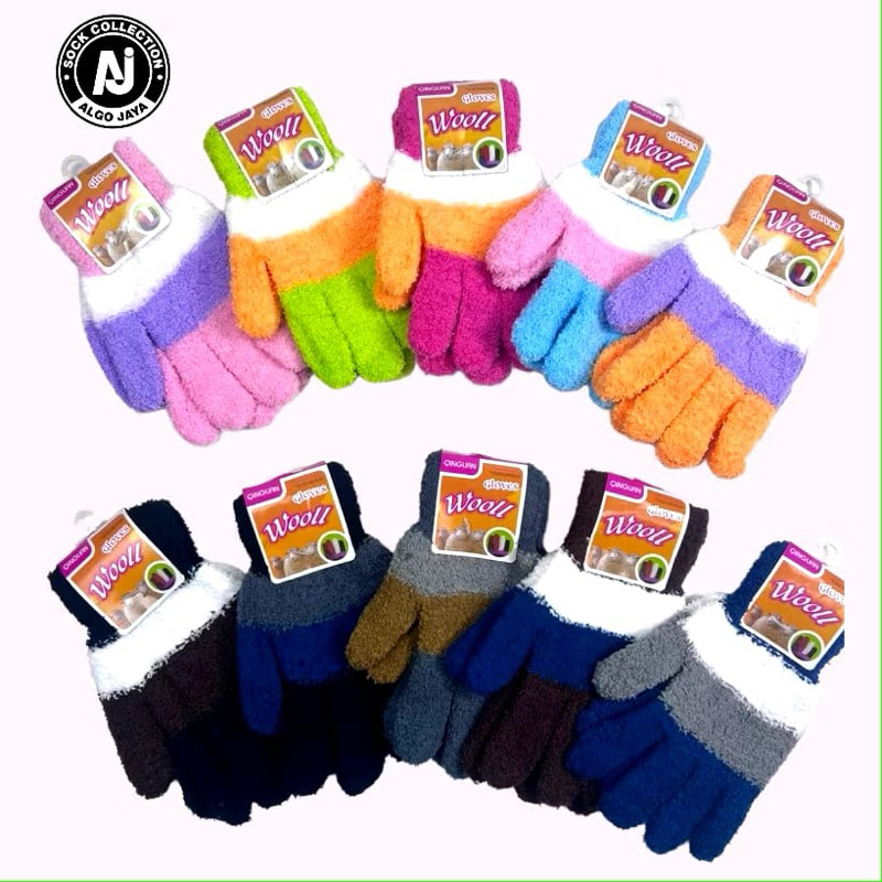 Sarung tangan Bulu sarung tangan motor wanita