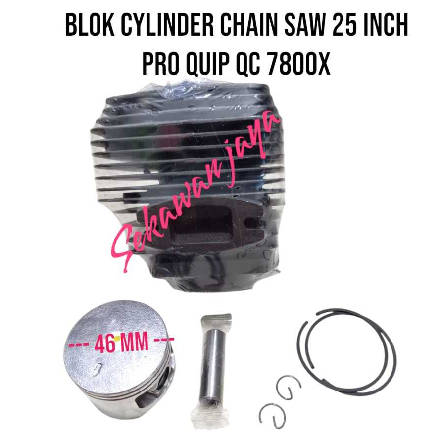 PROQUIP - Cylinder Block Chainsaw / Blok Senso Kecil Pro Quip 7800 (46 mm) / blok seher chain saw