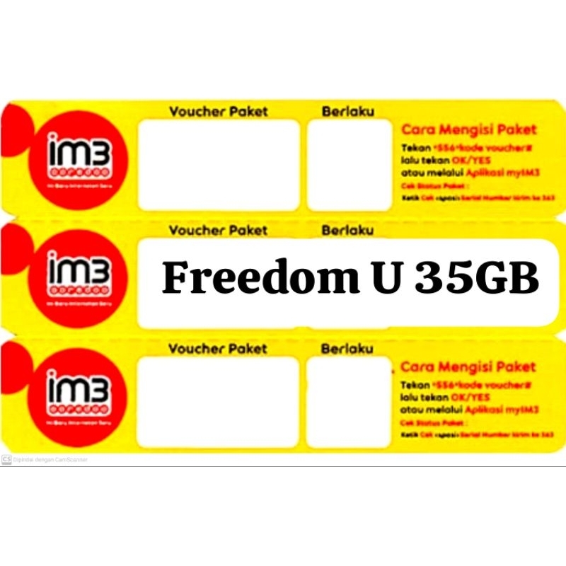 voucher indosat 7gb unlimited